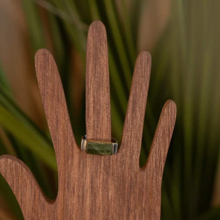 Anello Tormalina Verde