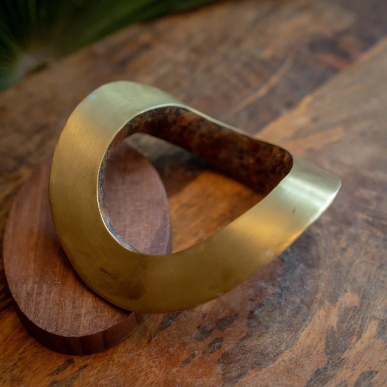 Bracciale Curva ottone