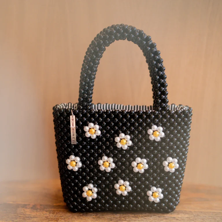 Borsa Sweet Garden nera