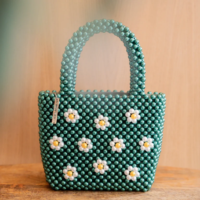 Borsa Sweet Garden verde
