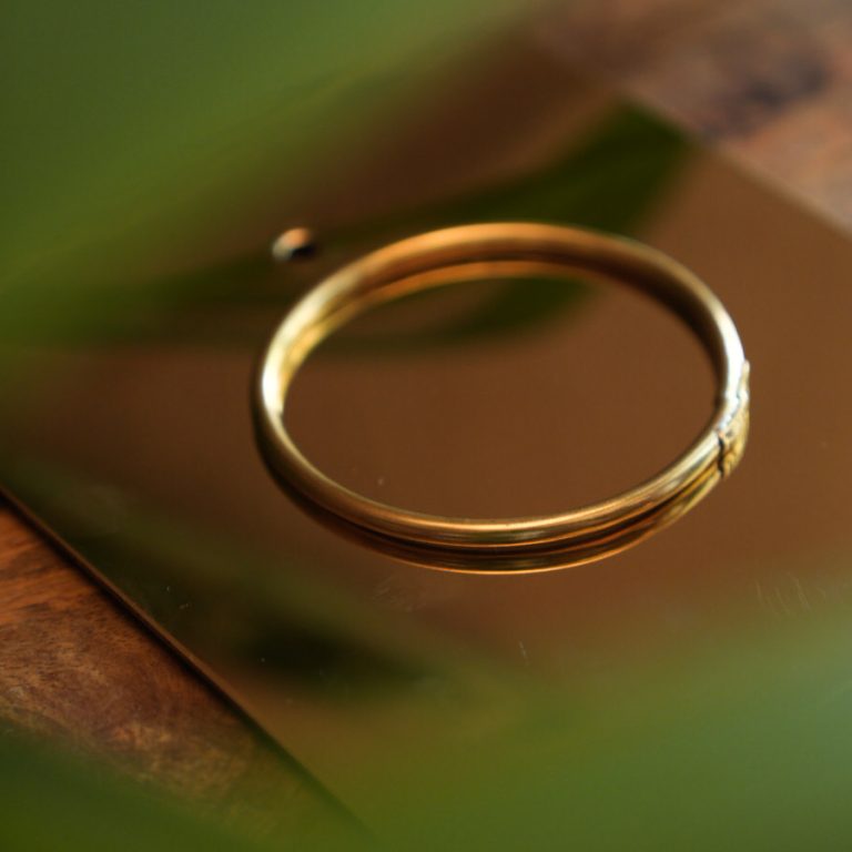 Bracciale chiuso in Ottone a Filo Tondo