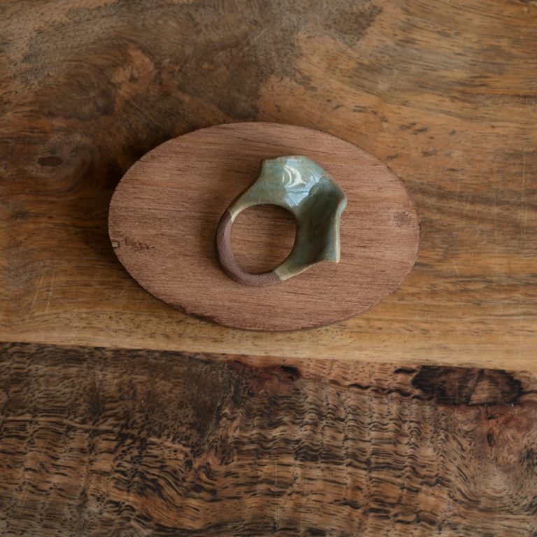 Anello Garça verde